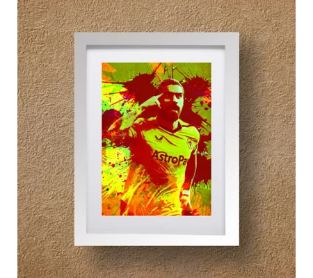 Wolverhampton Rúben Neves Iconic Framed Print