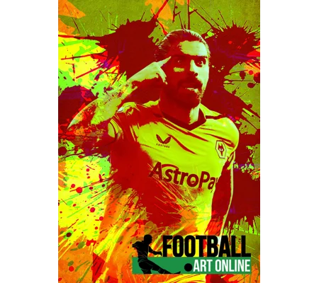 Wolverhampton Wanderers FC Rúben Neves Poster