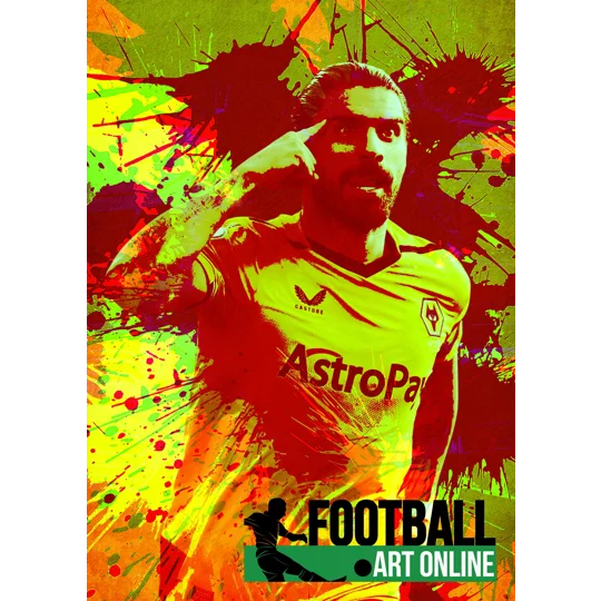 Wolverhampton Wanderers FC Rúben Neves Poster