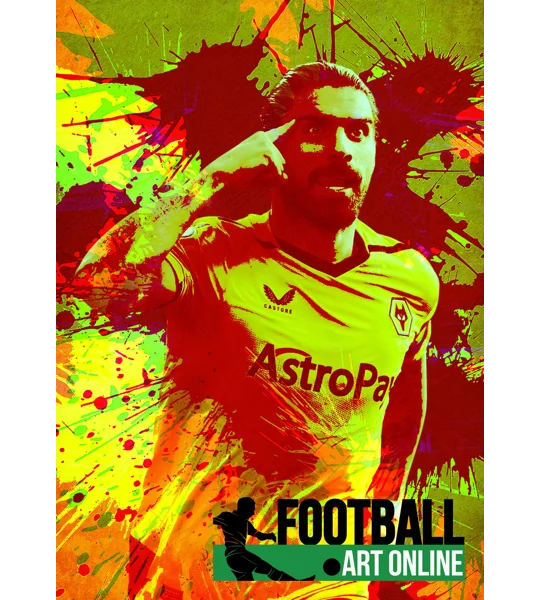 Wolverhampton Wanderers FC Rúben Neves Poster