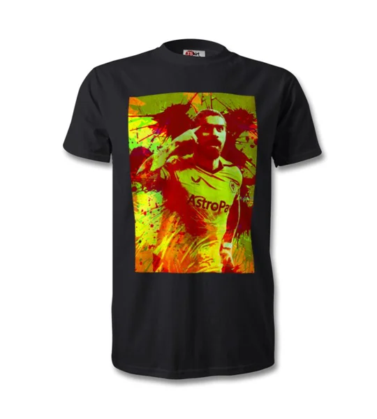 Wolves Rúben Neves T-Shirt Black – Wolverhampton Midfield Maestro Tribute Shirt