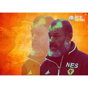 Wolverhampton Wanderers Fc Nuno Espírito Santo Pop-art Digital Print