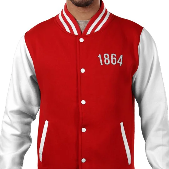 Wrexham Retro Style Varsity Jacket