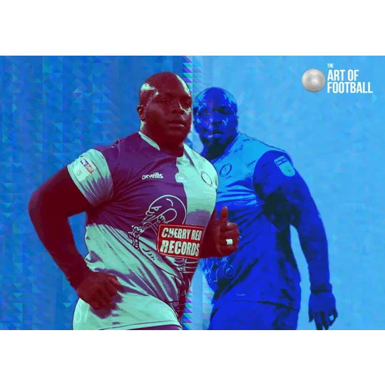 Wycombe Wanderers Fc Adebayo Akinfenwa Pop-art Digital Print