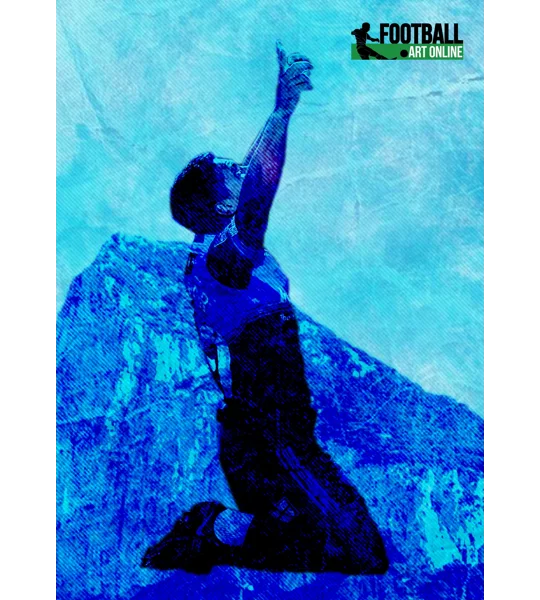 Wycombe Tjay De Barr Gibraltar Football Digital Print