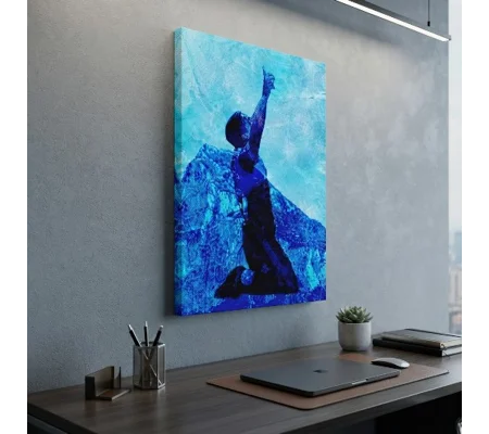 Wycombe-Inspired Tjay De Barr Canvas Print | Gibraltar Football Art