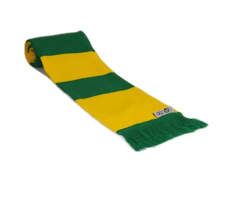 Norwich Colours Retro Style Football Bar Scarf