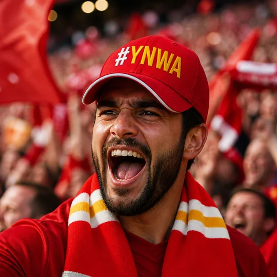 YNWA Hashtag Embroidered Baseball Hat | Liverpool-Inspired Fan Cap