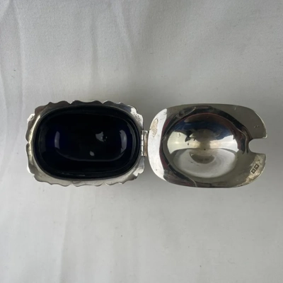 Antique Silver Mustard Pot (1912) - E. S. Barnsley & Co. Ltd.