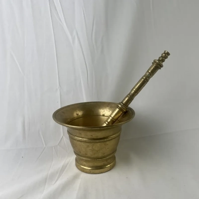 18th Century Bronze Mortar and Pestle