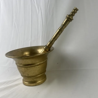 18th Century Bronze Mortar and Pestle