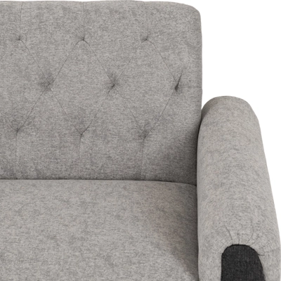 Chester 3+2 Suite Light Grey Fabric from £275