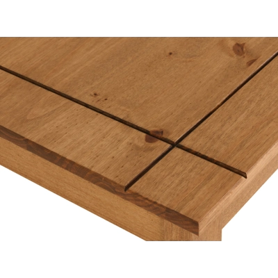 Corona Budget Dining Set Distressed Waxed Pine