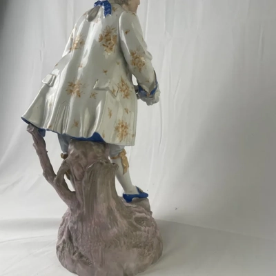 Antique French Bisque Porcelain Victorian Man