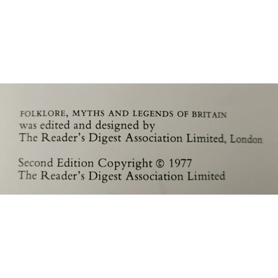 Folklore, Myths and Legends of Britain