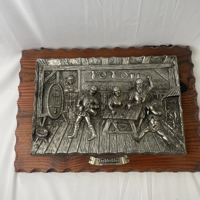 Zechbrüder Relief Plaque Wall Hanging