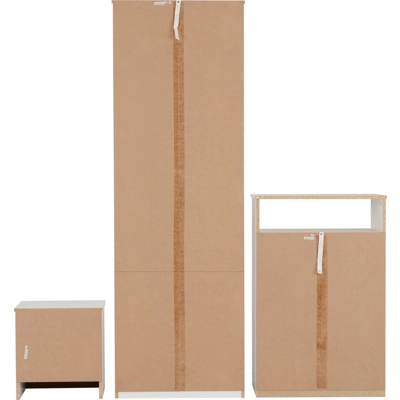 Polar Bedroom Set - White or Beech