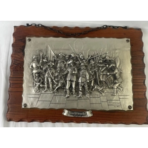 Vintage Kop Muller 3D Relief Plaque Wall Hanging Vintage Kop Muller 3D Relief Plaque Wall Hanging