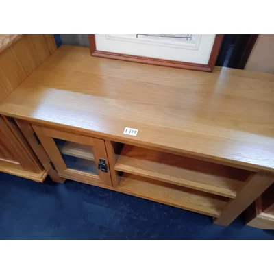 TV unit oak