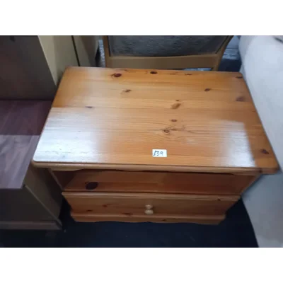 Bedside table pine