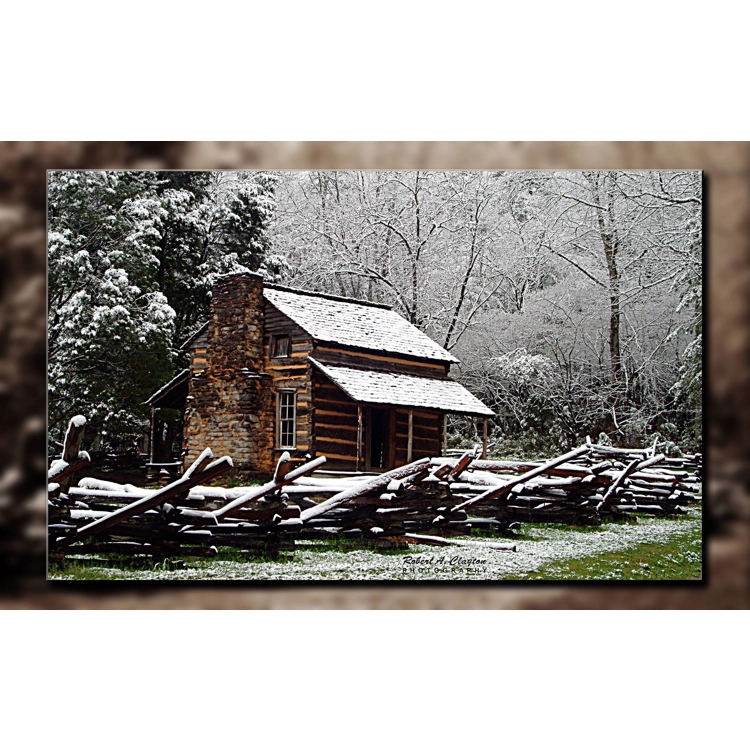 Cades Cove Winter Cabin Cades Cove Winter Cabin