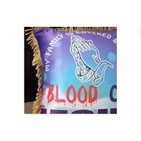 Pillow casses with pillow, My Family cover by the blood of Jesus Pillow