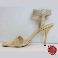 Gucci Snakeskin Woman's Sandal - 7B