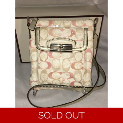 Coach Crossbody Pastel Signature Coach Crossbody Pastel Signature