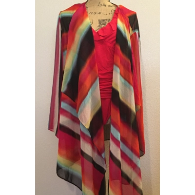 Caftan Cover|Earth Rainbow|One Size Fits All Caftan Cover|Earth Rainbow|One Size Fits All