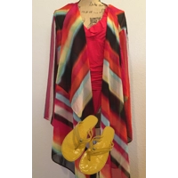 Caftan Cover|Earth Rainbow|One Size Fits All