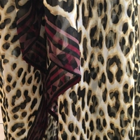 Animal Print Caftan Dress|Poncho-style