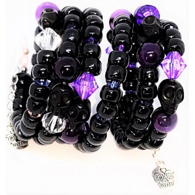 SKULL WRAP BRACELET
