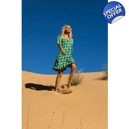 Middy Indi Villanova Emerald Cotton