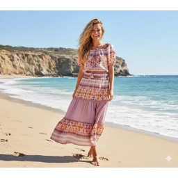 Rose Zakar Maxi Skirt by Pearl & Caviar