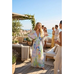 CORTINA YUCCA PRINT KAF..