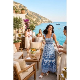 Vera Sleeveless Long Dr..