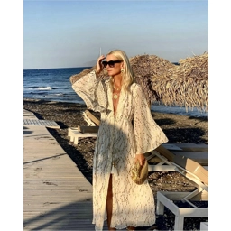 Gold Glow Bora Bora Kimono Dress