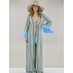 Long Dress Kimono Oriental-Pho Firenze