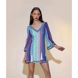 Dress Short Mosaic-Pho ..