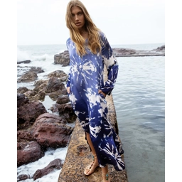 Llew Maxi-Marrakesh Indigo-Cupro-Indigo