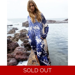Llew Maxi-Marrakesh Indigo-Cupro-Indigo