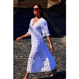 Alicudi Cotton Maxi Dress