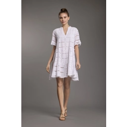 Angie Flared Sleeveless Dress
