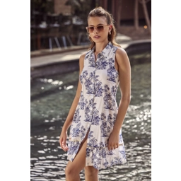 Talitha Sleeveless Shirt Dress