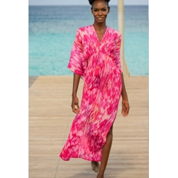 Magical Magenta Capri Kimono