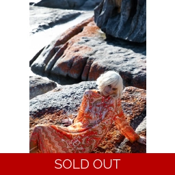 Llew Maxi-Valencia-Cupro-Mandarin