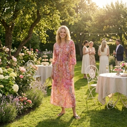 Long Poppy-Muscat-Cotton-Multi Swirl