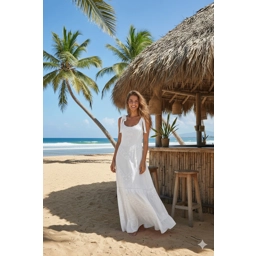 TRINNY WHITE-WHITE DRESS