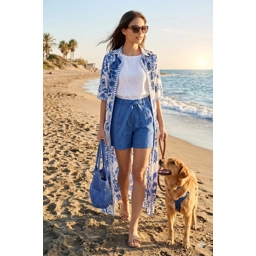 Emma Long Shirt Dress-W..