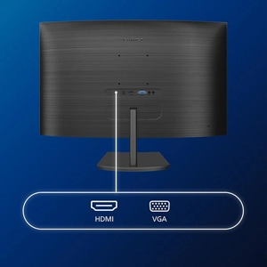 Philips 241E1SC - 24 Inch FHD Curved Monitor, 75Hz, VA, 4ms, AMD FreeSync, SmartImage, LowBlue Mode